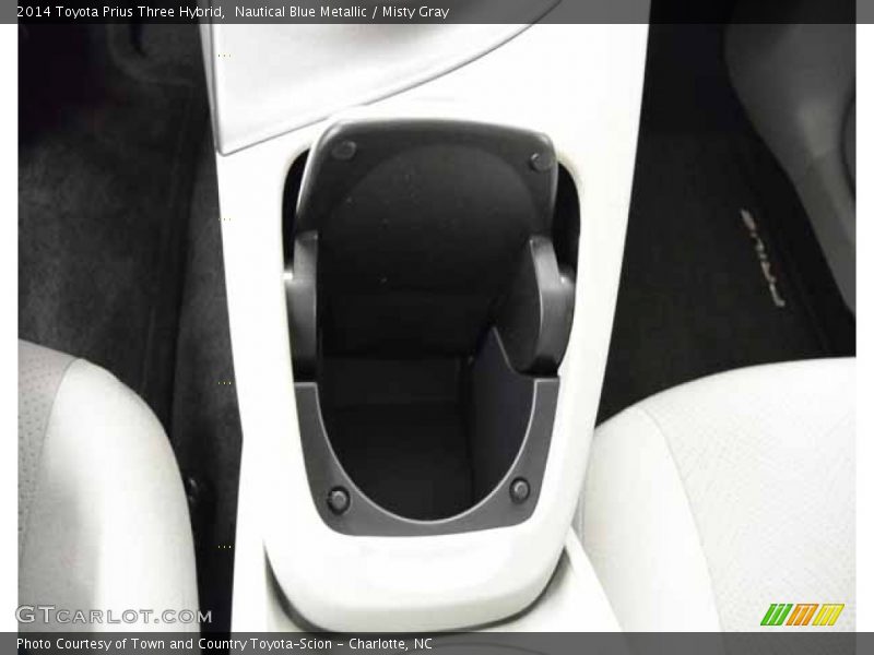 Nautical Blue Metallic / Misty Gray 2014 Toyota Prius Three Hybrid