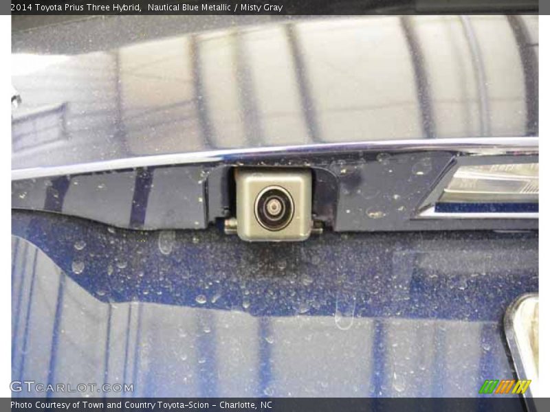 Nautical Blue Metallic / Misty Gray 2014 Toyota Prius Three Hybrid