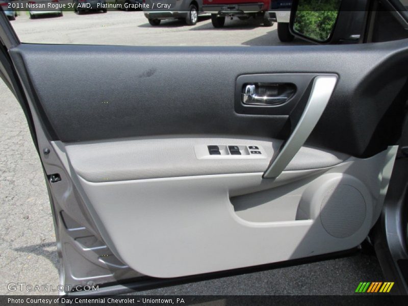 Platinum Graphite / Gray 2011 Nissan Rogue SV AWD