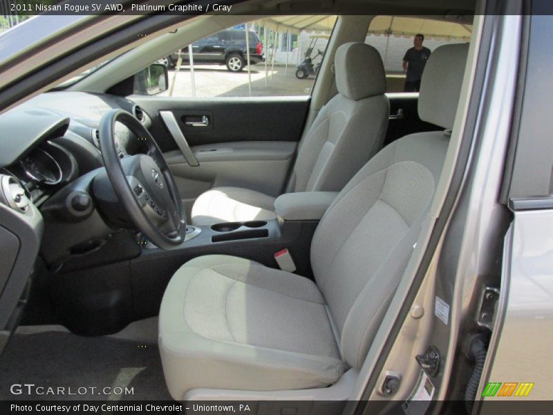 Platinum Graphite / Gray 2011 Nissan Rogue SV AWD