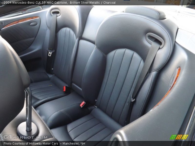 Rear Seat of 2004 CLK 55 AMG Cabriolet