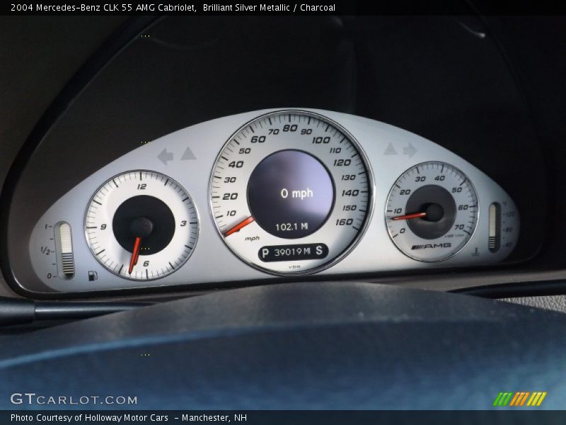  2004 CLK 55 AMG Cabriolet 55 AMG Cabriolet Gauges