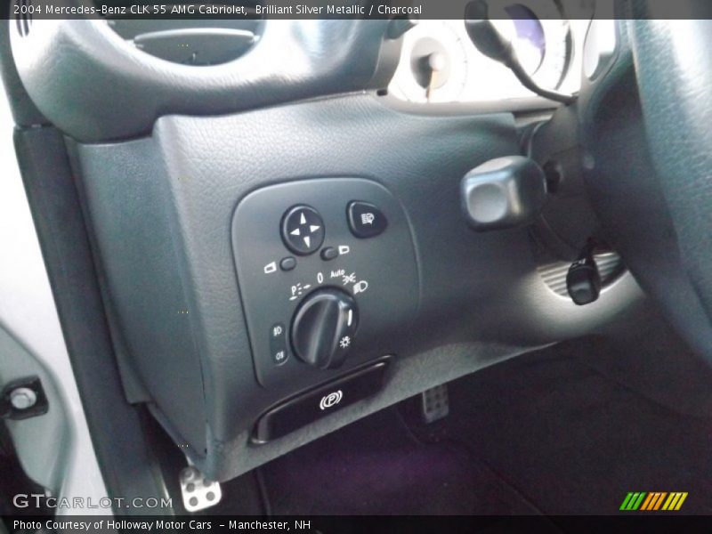 Controls of 2004 CLK 55 AMG Cabriolet
