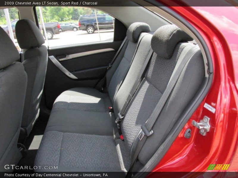 Sport Red / Charcoal 2009 Chevrolet Aveo LT Sedan