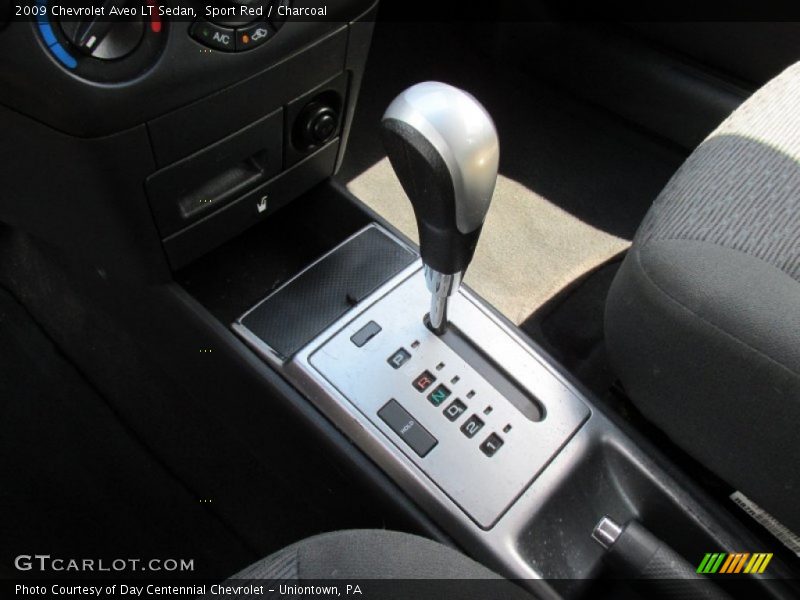 Sport Red / Charcoal 2009 Chevrolet Aveo LT Sedan