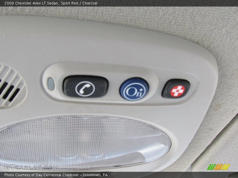 Sport Red / Charcoal 2009 Chevrolet Aveo LT Sedan