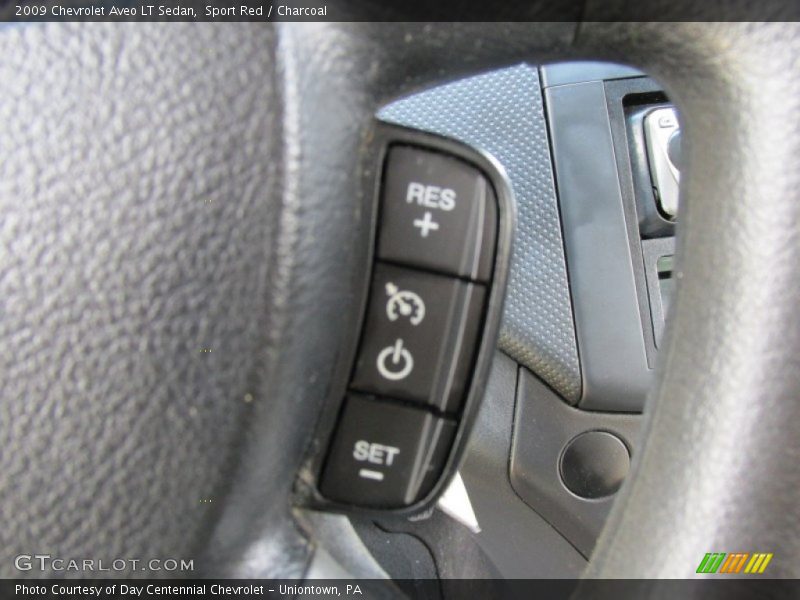 Sport Red / Charcoal 2009 Chevrolet Aveo LT Sedan