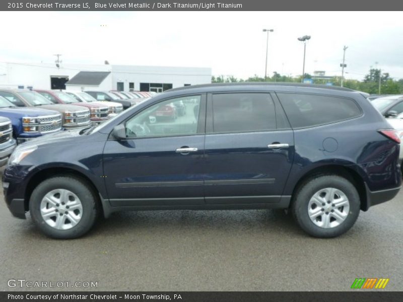  2015 Traverse LS Blue Velvet Metallic