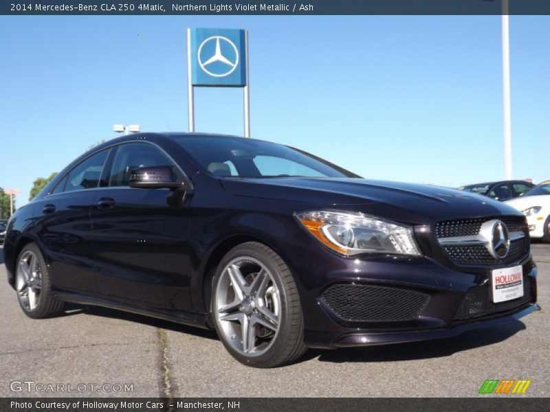 Northern Lights Violet Metallic / Ash 2014 Mercedes-Benz CLA 250 4Matic