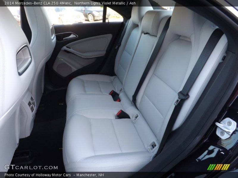 Rear Seat of 2014 CLA 250 4Matic