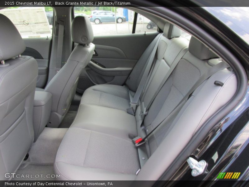 Black Granite Metallic / Jet Black/Titanium 2015 Chevrolet Malibu LT