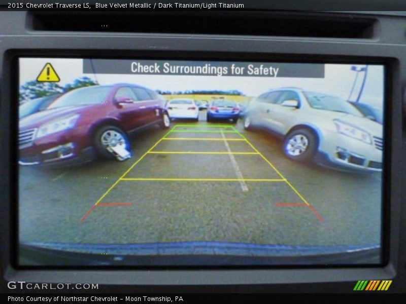 Blue Velvet Metallic / Dark Titanium/Light Titanium 2015 Chevrolet Traverse LS