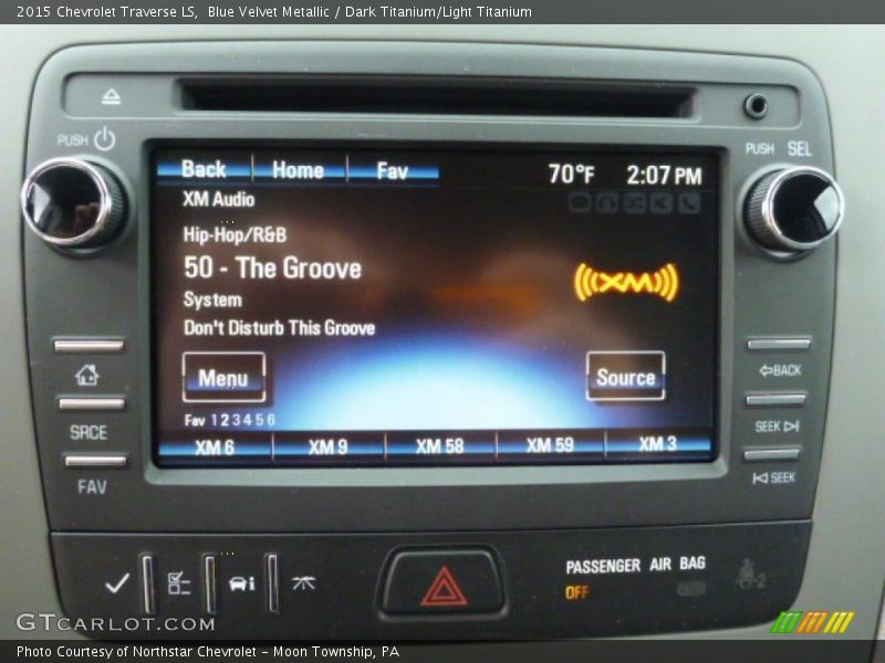 Controls of 2015 Traverse LS