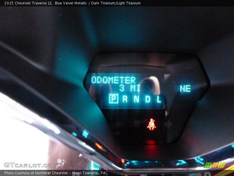 Blue Velvet Metallic / Dark Titanium/Light Titanium 2015 Chevrolet Traverse LS