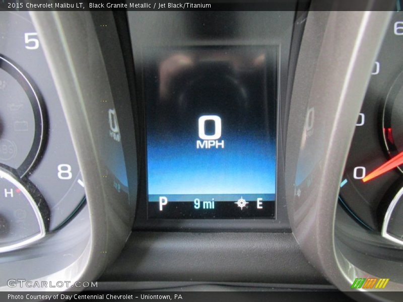 Black Granite Metallic / Jet Black/Titanium 2015 Chevrolet Malibu LT