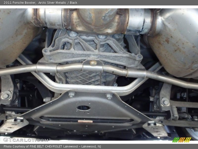 Undercarriage of 2011 Boxster 