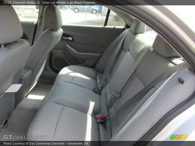 Silver Ice Metallic / Jet Black/Titanium 2015 Chevrolet Malibu LS