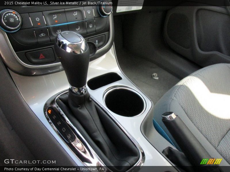 Silver Ice Metallic / Jet Black/Titanium 2015 Chevrolet Malibu LS