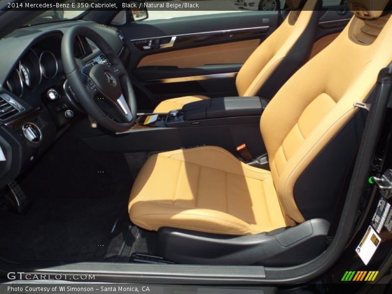 Front Seat of 2014 E 350 Cabriolet