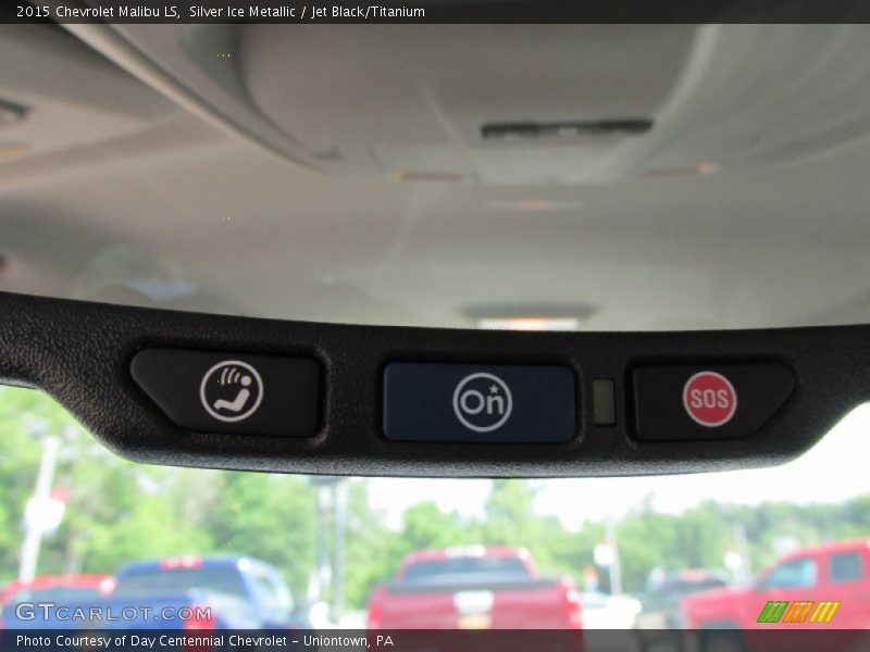 Silver Ice Metallic / Jet Black/Titanium 2015 Chevrolet Malibu LS