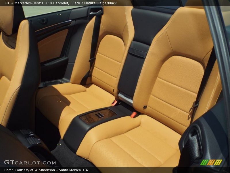 Rear Seat of 2014 E 350 Cabriolet