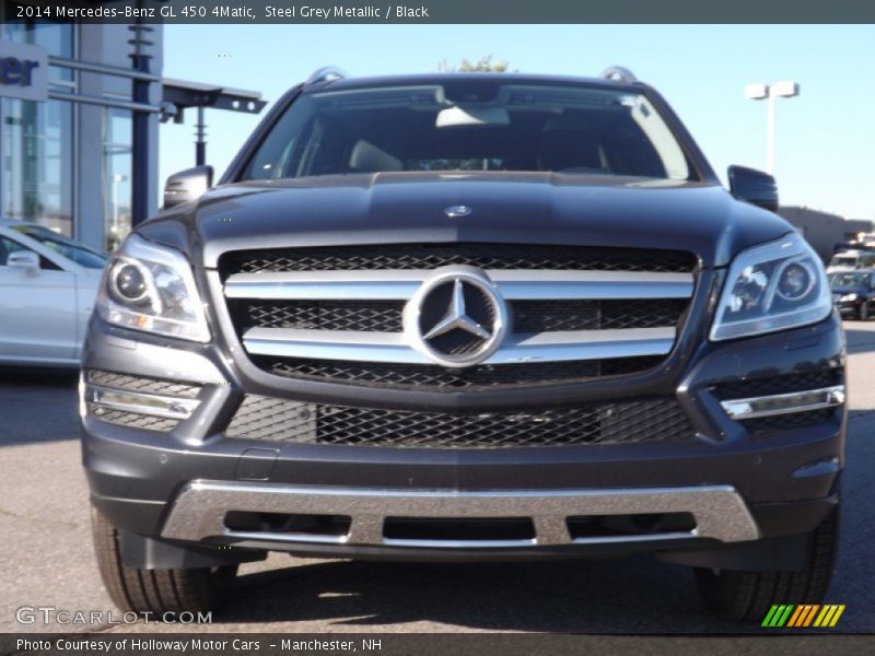 Steel Grey Metallic / Black 2014 Mercedes-Benz GL 450 4Matic