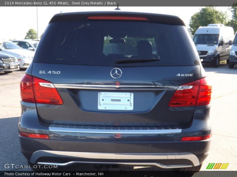 Steel Grey Metallic / Black 2014 Mercedes-Benz GL 450 4Matic
