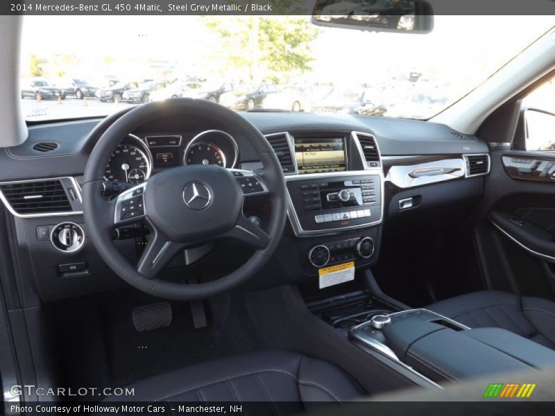 Steel Grey Metallic / Black 2014 Mercedes-Benz GL 450 4Matic