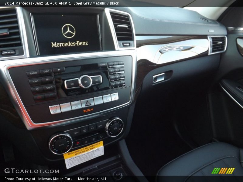 Steel Grey Metallic / Black 2014 Mercedes-Benz GL 450 4Matic