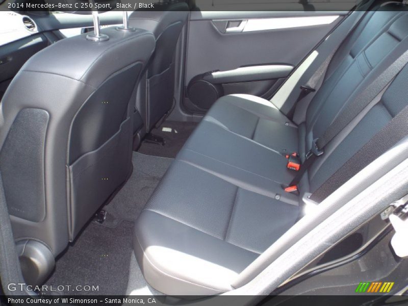 Black / Black 2014 Mercedes-Benz C 250 Sport