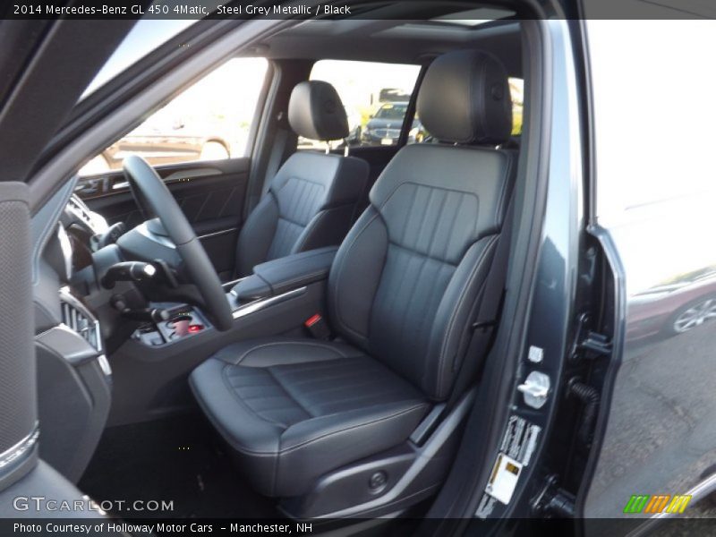 Steel Grey Metallic / Black 2014 Mercedes-Benz GL 450 4Matic
