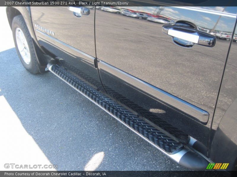 Black / Light Titanium/Ebony 2007 Chevrolet Suburban 1500 Z71 4x4