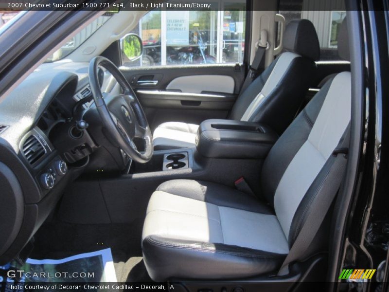 Black / Light Titanium/Ebony 2007 Chevrolet Suburban 1500 Z71 4x4