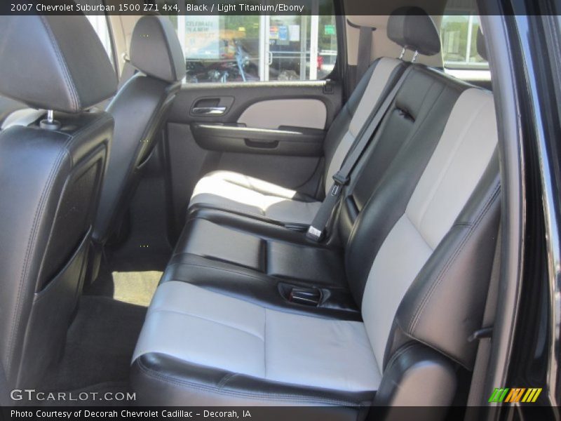 Black / Light Titanium/Ebony 2007 Chevrolet Suburban 1500 Z71 4x4