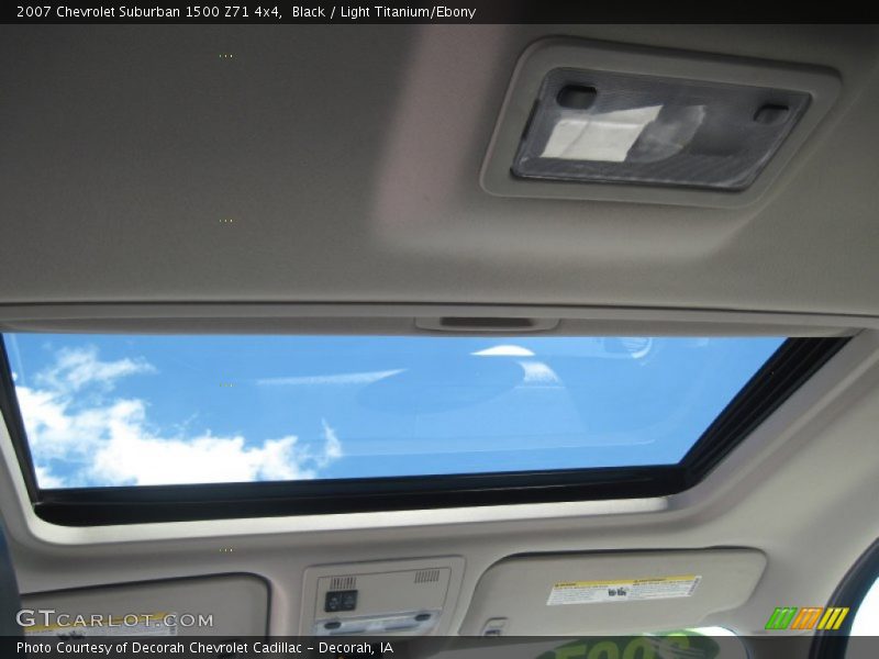 Black / Light Titanium/Ebony 2007 Chevrolet Suburban 1500 Z71 4x4