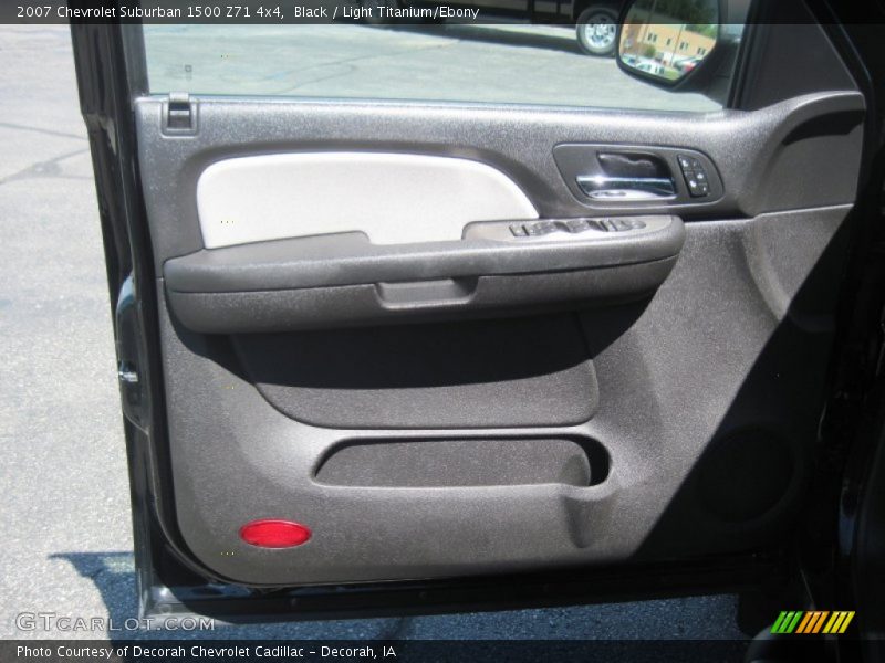 Black / Light Titanium/Ebony 2007 Chevrolet Suburban 1500 Z71 4x4