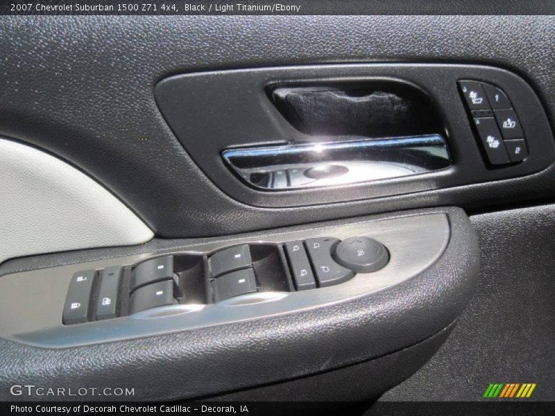Black / Light Titanium/Ebony 2007 Chevrolet Suburban 1500 Z71 4x4