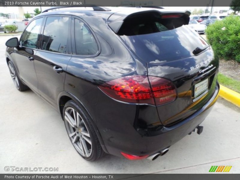 Black / Black 2013 Porsche Cayenne Turbo