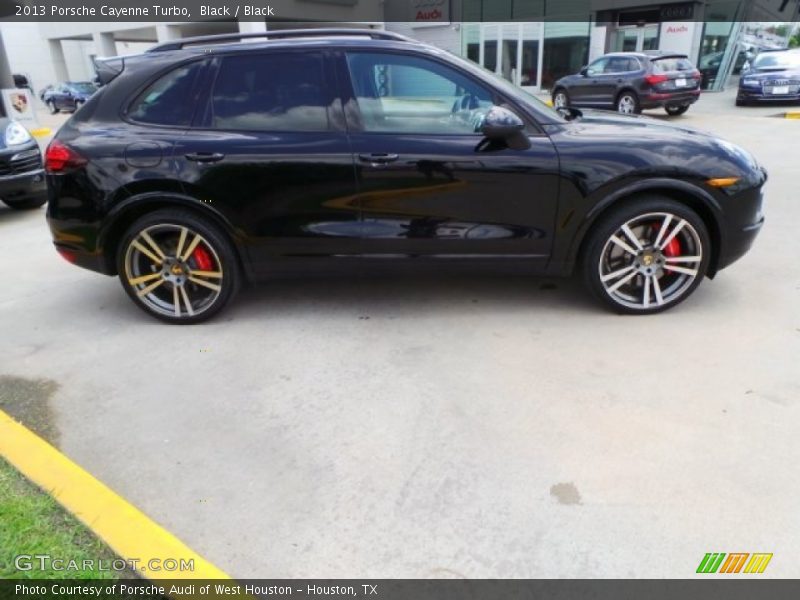 Black / Black 2013 Porsche Cayenne Turbo