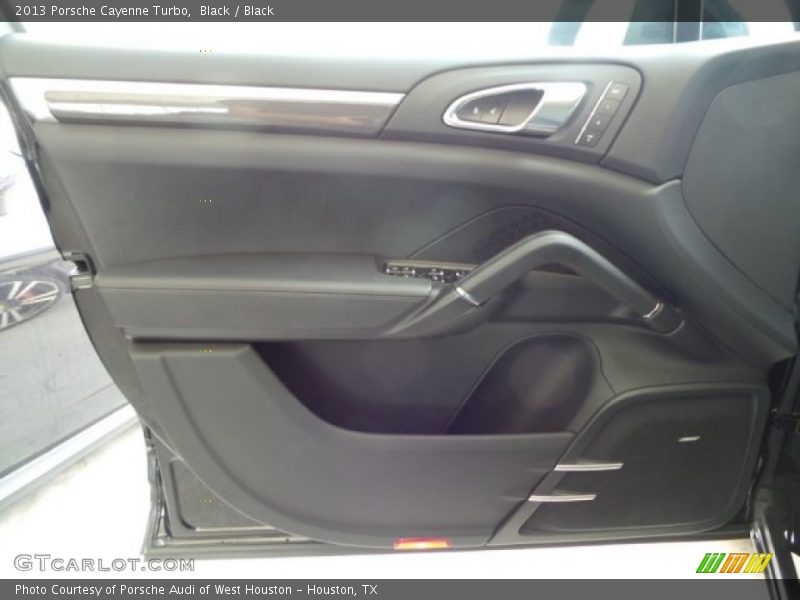 Black / Black 2013 Porsche Cayenne Turbo