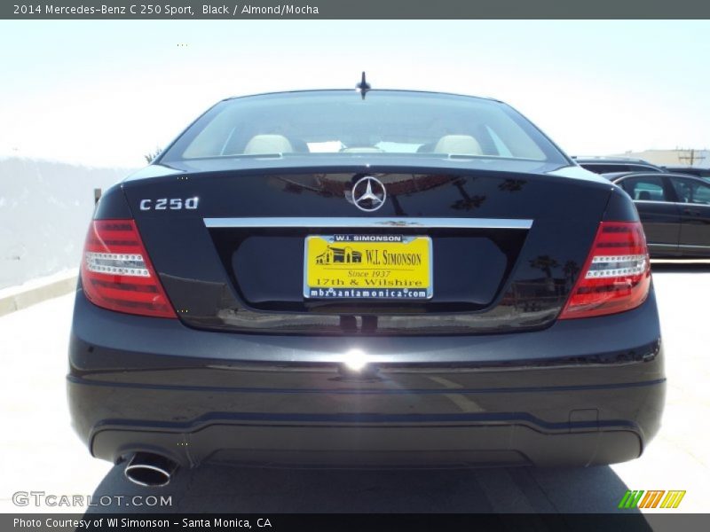 Black / Almond/Mocha 2014 Mercedes-Benz C 250 Sport