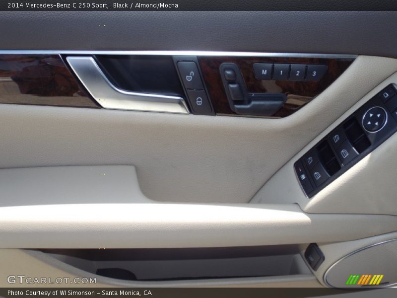 Black / Almond/Mocha 2014 Mercedes-Benz C 250 Sport