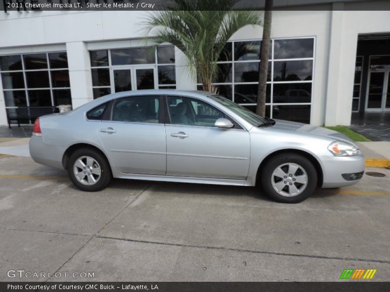 Silver Ice Metallic / Gray 2011 Chevrolet Impala LT