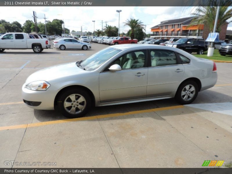 Silver Ice Metallic / Gray 2011 Chevrolet Impala LT