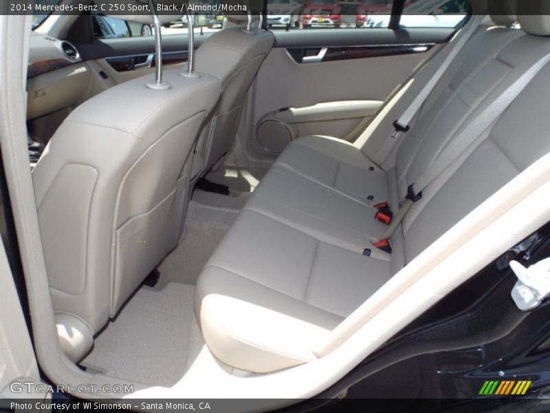 Black / Almond/Mocha 2014 Mercedes-Benz C 250 Sport