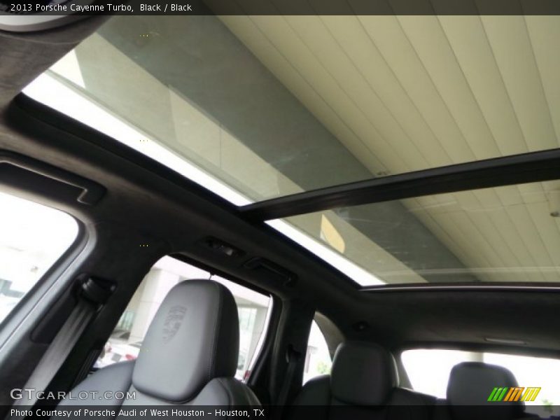 Black / Black 2013 Porsche Cayenne Turbo