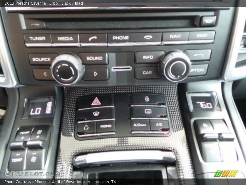 Black / Black 2013 Porsche Cayenne Turbo
