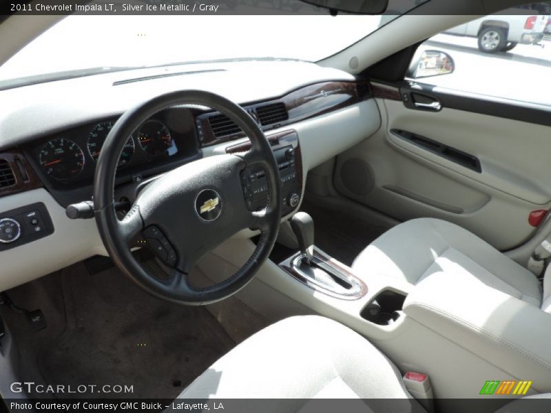 Silver Ice Metallic / Gray 2011 Chevrolet Impala LT