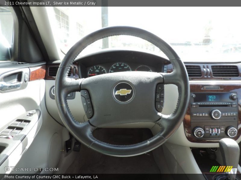 Silver Ice Metallic / Gray 2011 Chevrolet Impala LT