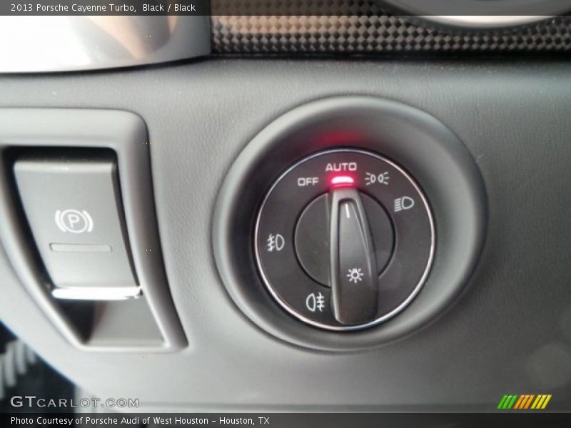 Black / Black 2013 Porsche Cayenne Turbo